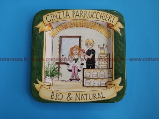 Piatto personalizzato per bambini / Regalo di nascita personalizzato /  Piatto di nascita dipinto a mano / Piatto per